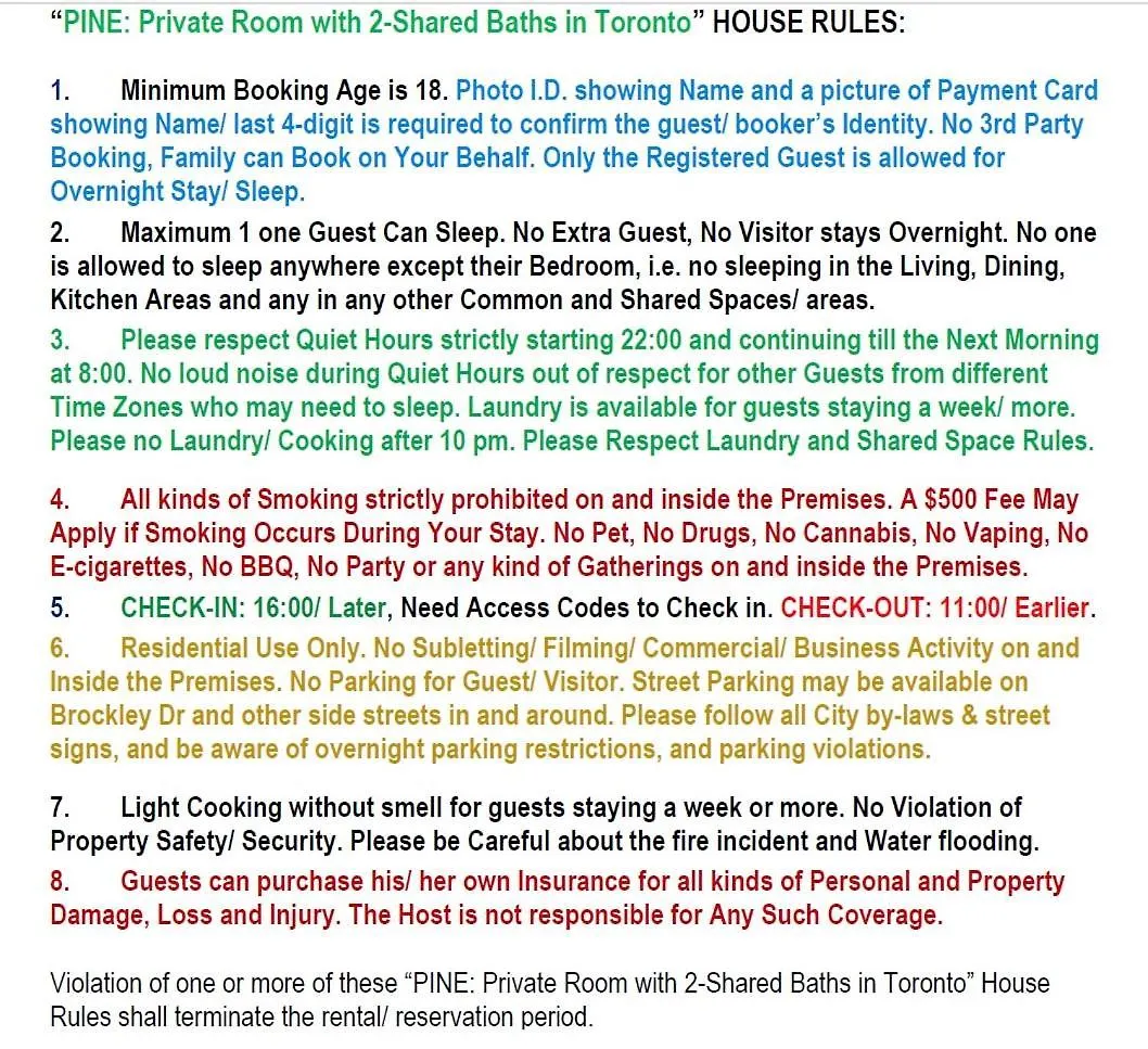 Casa de hóspedes Pine Private Room With 2-Shared Bathrooms In Toronto, On, Canada Canadá